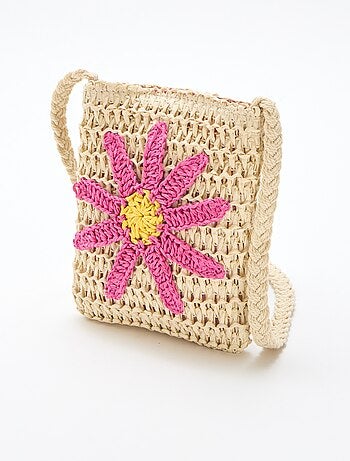 Pochette para telemóvel entrançada