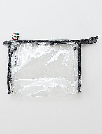 Pochette scrunchie + travessa de cabelo + escova 'Disney' 'Minnie'