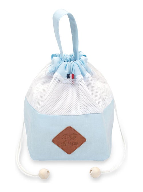 Pochon distribuidor com 8 toalhinhas laváveis em gaze de algodão | sevira kids - Kiabi