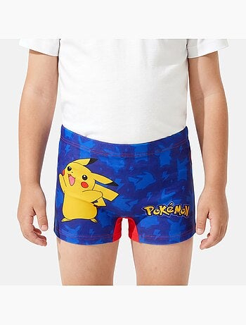Pokemon - Boxer de banho infantil Pokémon com estampa Pikachu