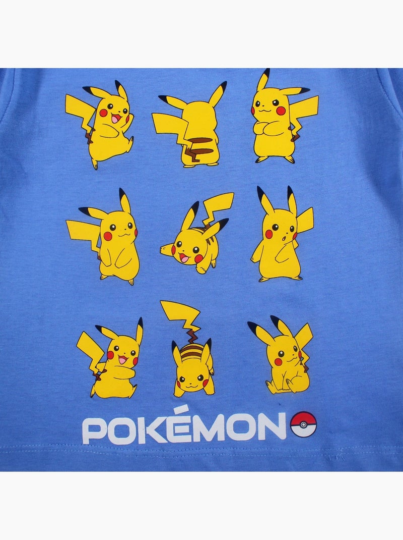 Pokemon - Camiseta menino Azul - Kiabi