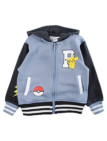 Pokemon - Casaco com capuz menino estampado