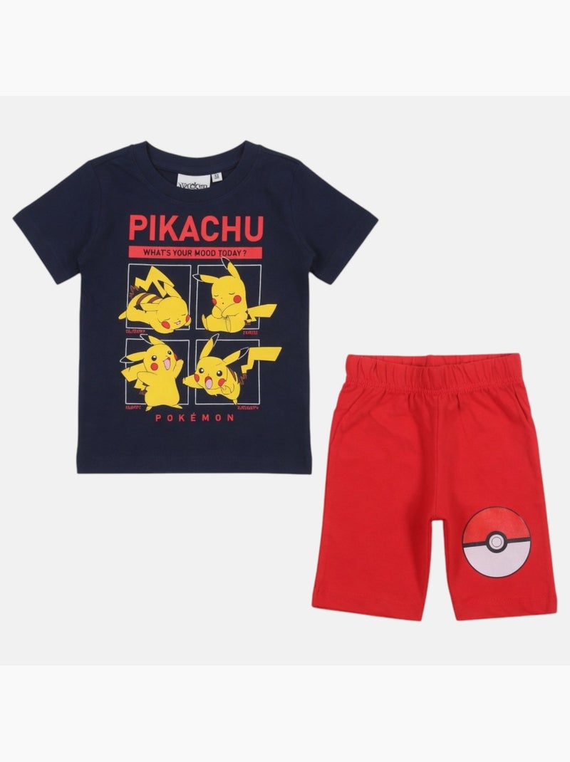 Pokemon - Conjunto menino Azul-marinho - Kiabi