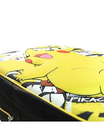 Pokemon - mochila infantil licenciada em 3d, 40x30x15 cm