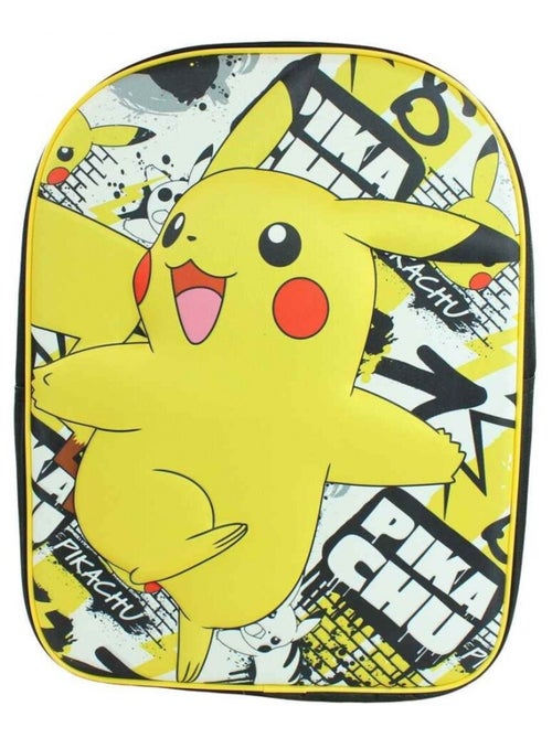 Pokemon - mochila infantil licenciada em 3d, 40x30x15 cm - Kiabi