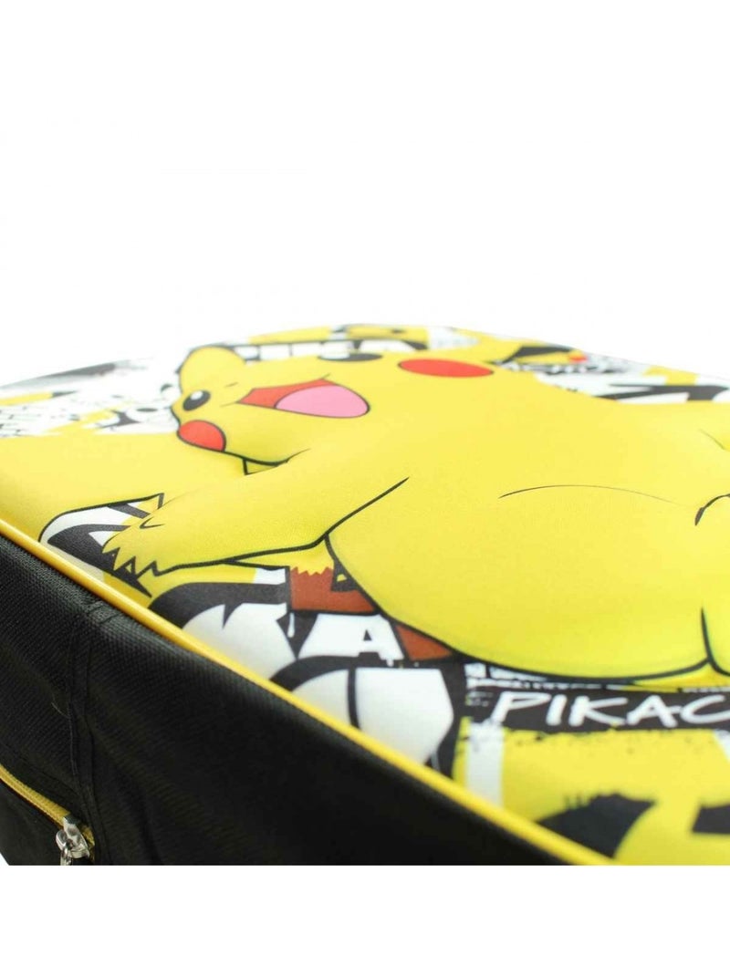Pokemon - mochila infantil licenciada em 3d, 40x30x15 cm Preto Preto - Kiabi