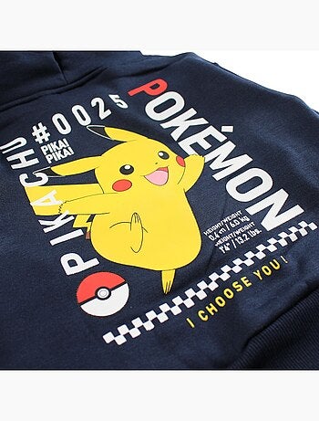 Pokemon - Sweat com capuz menino estampado