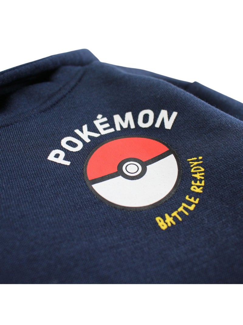 Pokemon - Sweat com capuz menino estampado Preto - Kiabi