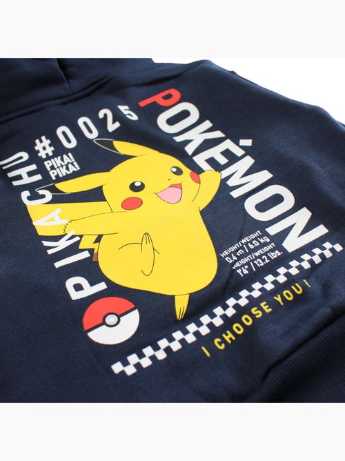 Pokemon - Sweat com capuz menino estampado - Kiabi Pokemon - Sweat com capuz menino estampado - Kiabi