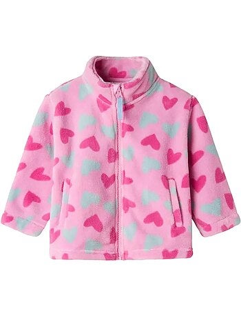Polar de Menina Name it Teddy Card Rosa