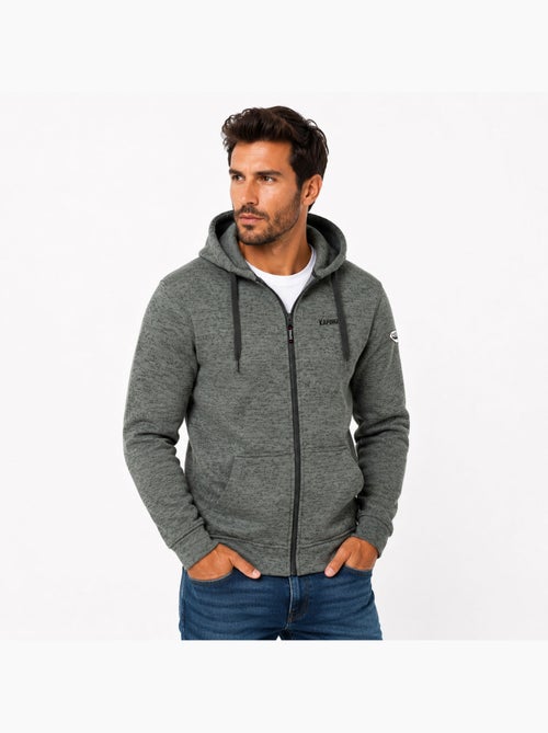 Polar em malha com capuz talerteoral – kaporal - Kiabi Polar em malha com capuz talerteoral – kaporal - Kiabi