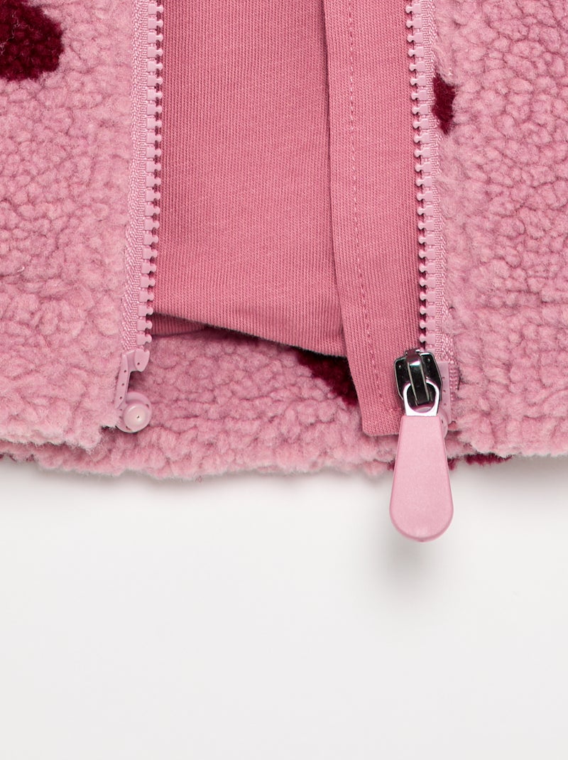 Polar estampado - coleção fácil de vestir Rosa - Kiabi