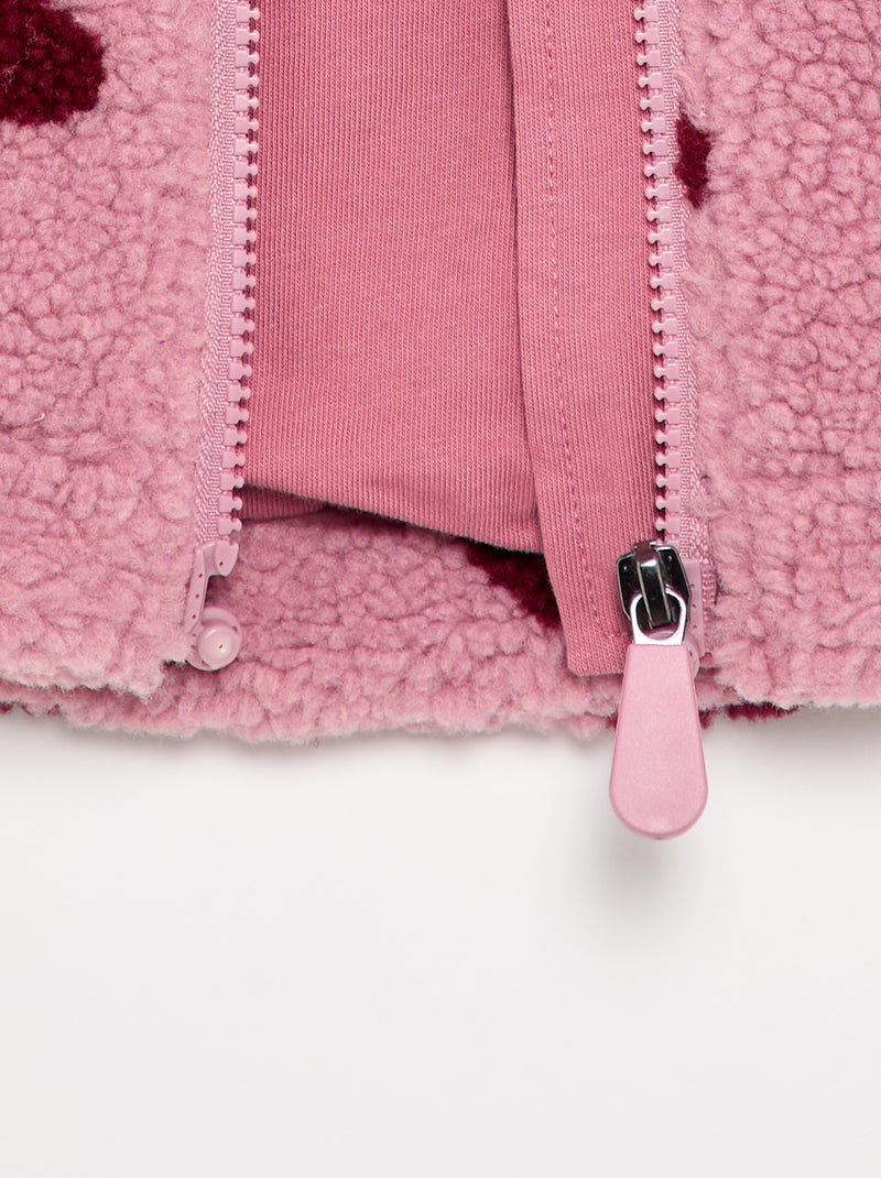 Polar estampado - coleção fácil de vestir Rosa - Kiabi