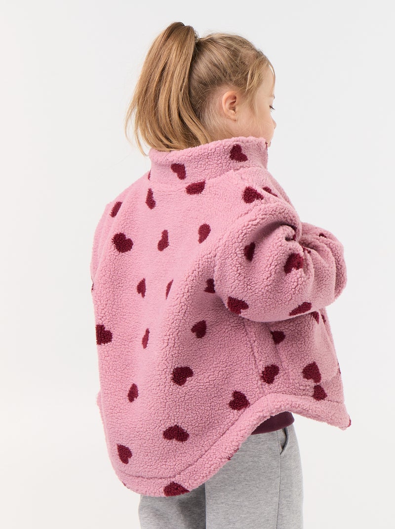 Polar estampado - coleção fácil de vestir Rosa - Kiabi