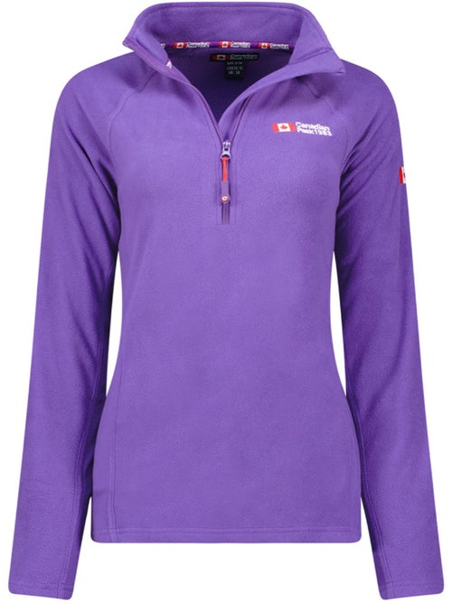 Polar fino com gola subida e fecho tugeak – canadian peak - Kiabi Polar fino com gola subida e fecho tugeak – canadian peak - Kiabi