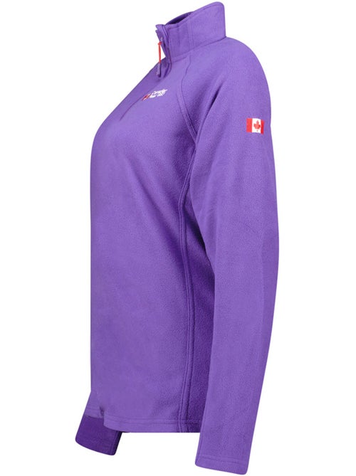 Polar fino com gola subida e fecho tugeak – canadian peak - Kiabi Polar fino com gola subida e fecho tugeak – canadian peak - Kiabi