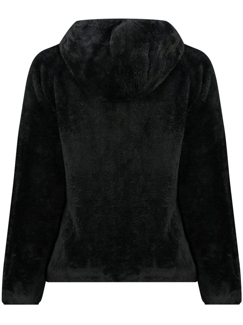 Polar quente de inverno com capuz toscanaoral – kaporal Preto - Kiabi