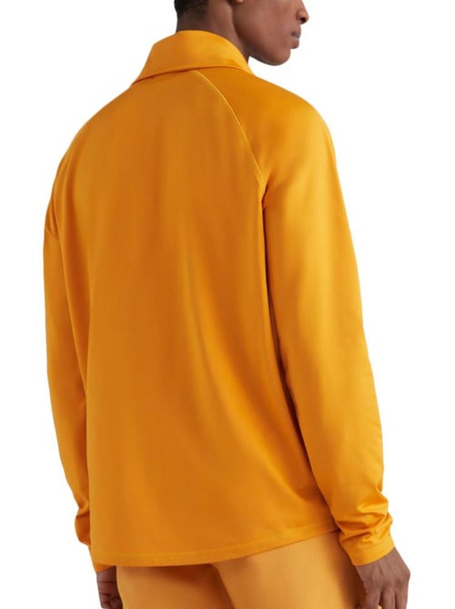 Polares de Homem O'Neill Clime Laranja com Gola e Fecho 1/4 - Kiabi