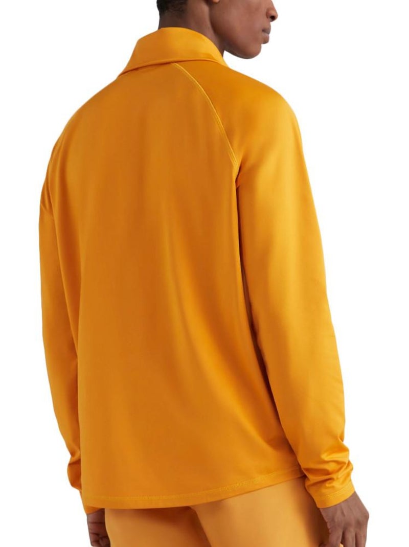 Polares de Homem O'Neill Clime Laranja com Gola e Fecho 1/4 Laranja - Kiabi
