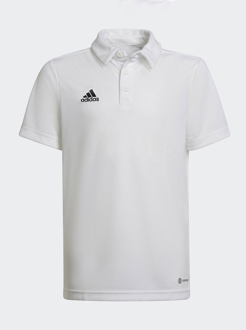 Polo 'Adidas' em piqué de algodão Branco - Kiabi
