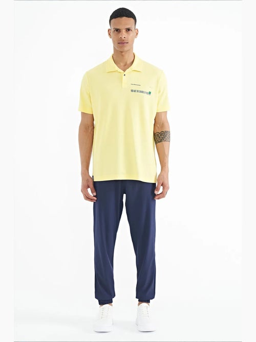 Polo algodão com estampa texto tommy - Kiabi Polo algodão com estampa texto tommy - Kiabi