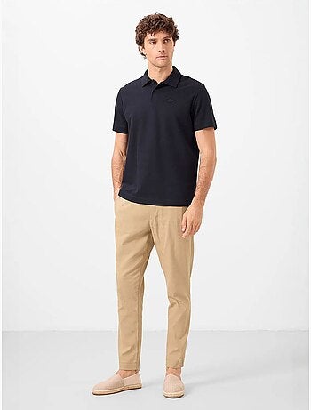 Polo t-shirt masculina em algodão e elastano tommy