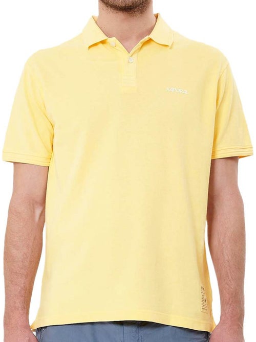 Polo Amarelo Kaporal Cortoe para Homem - Kiabi Polo Amarelo Kaporal Cortoe para Homem - Kiabi