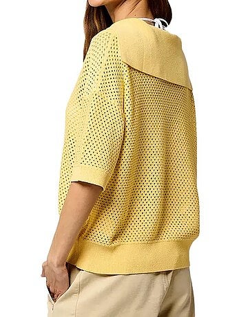 Polo Amarelo Kaporal Laiza para Mulher