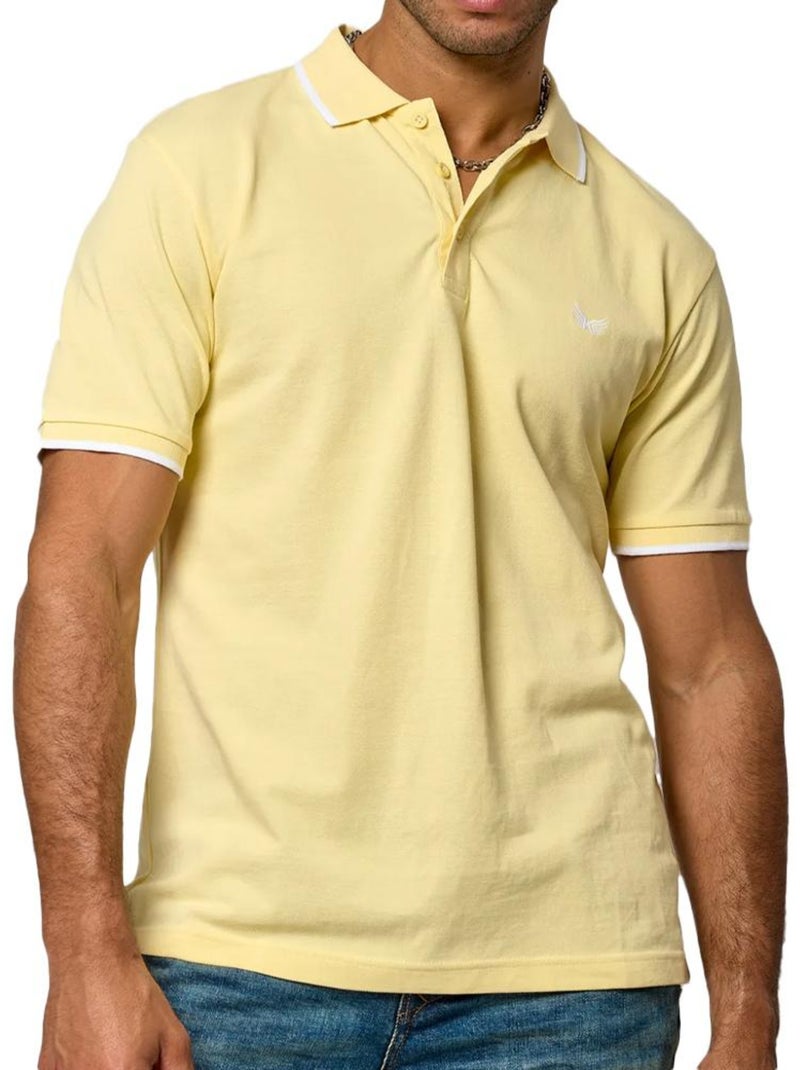 Polo Amarelo para Homem Kaporal BENDY Amarelo - Kiabi