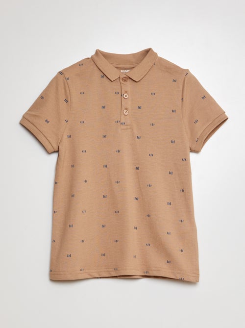 Polo às riscas - Kiabi