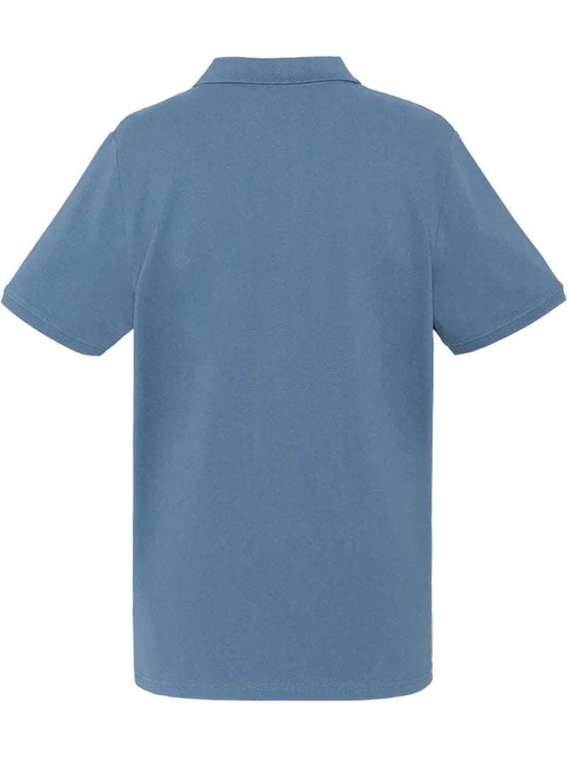 Polo azul claro para homem schott ps0022 Azul - Kiabi