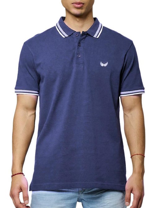 Polo Azul Escuro Kaporal Marod para Homem - Kiabi Polo Azul Escuro Kaporal Marod para Homem - Kiabi