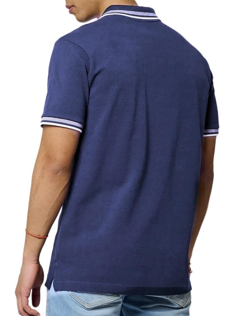 Polo Azul Escuro Kaporal Marod para Homem Azul-marinho - Kiabi