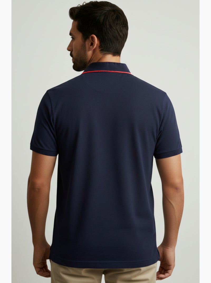 Polo azul-marinho seleção francesa de râguebi ? Coleção yannick ? Licença oficial ffr Azul - Kiabi