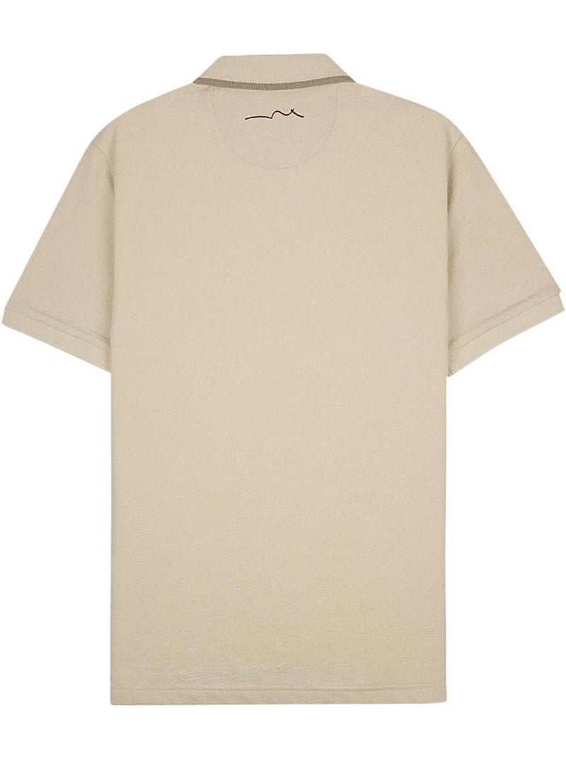Polo Bege para Homem Teddy Smith Soner Bege - Kiabi