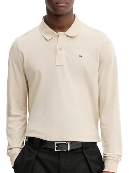 Polo Bege para Homem Tommy Hilfiger DM0DM20232 - Kiabi Polo Bege para Homem Tommy Hilfiger DM0DM20232 - Kiabi