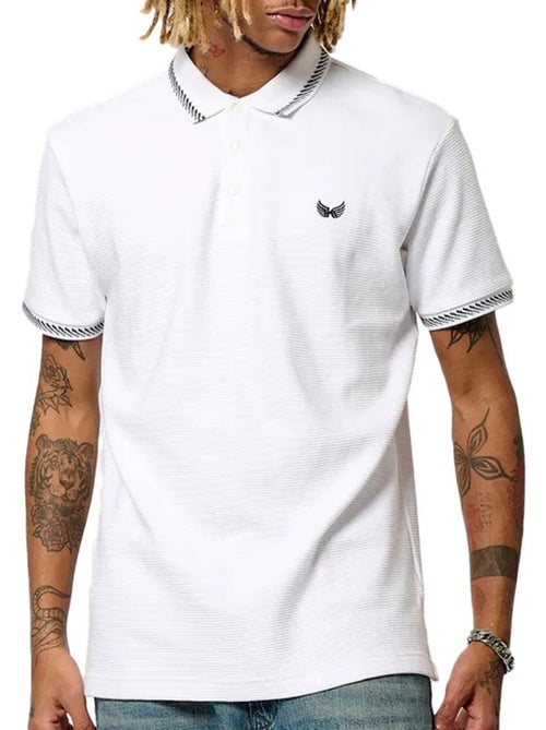 Polo Branco Kaporal TIRUE para Homem - Kiabi Polo Branco Kaporal TIRUE para Homem - Kiabi
