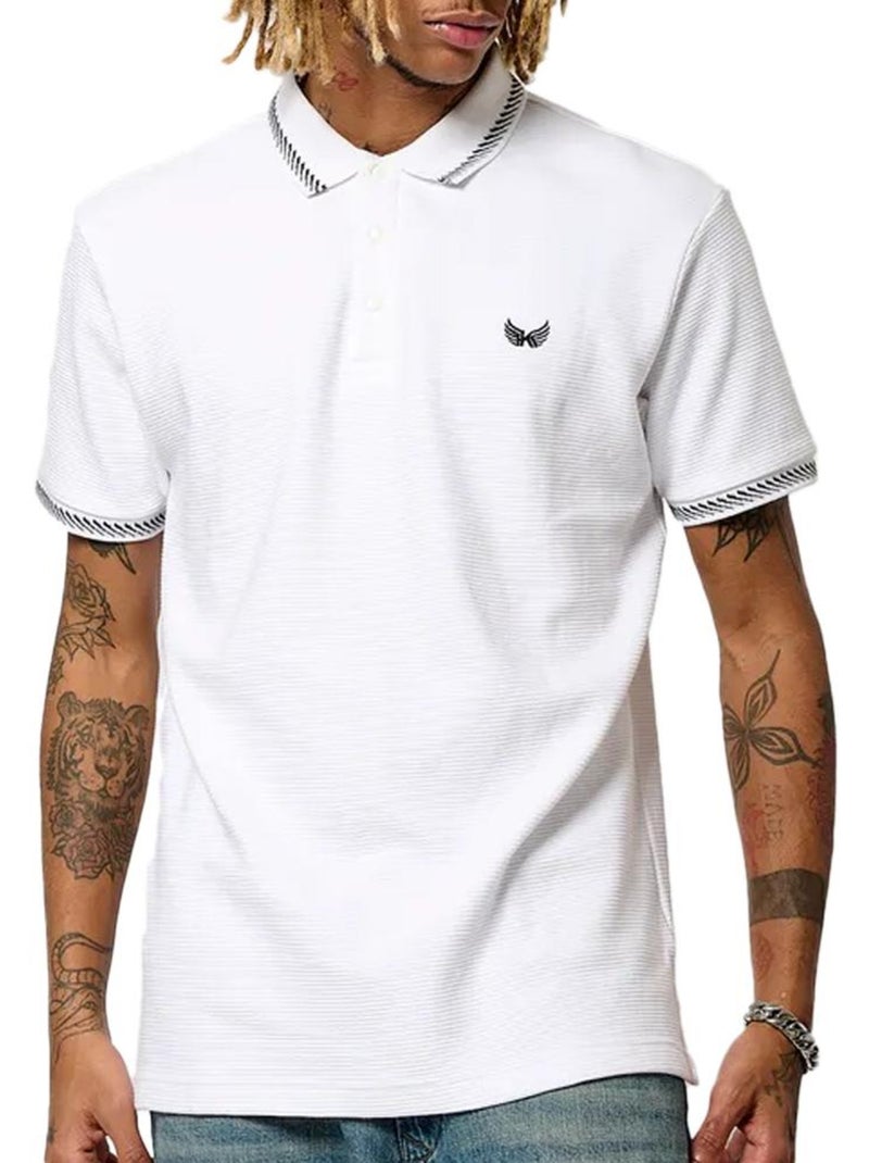 Polo Branco Kaporal TIRUE para Homem Branco - Kiabi