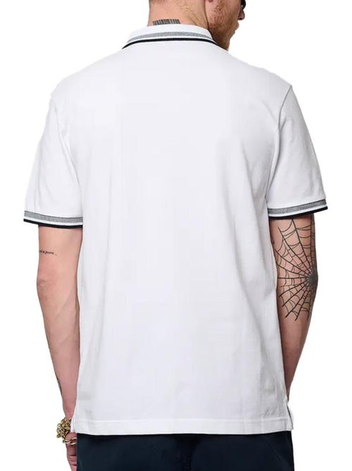 Polo Branco Masculino Kaporal JARODE25 - Kiabi Polo Branco Masculino Kaporal JARODE25 - Kiabi