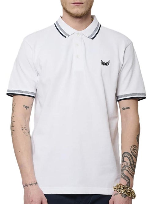 Polo Branco Masculino Kaporal Marod - Kiabi Polo Branco Masculino Kaporal Marod - Kiabi