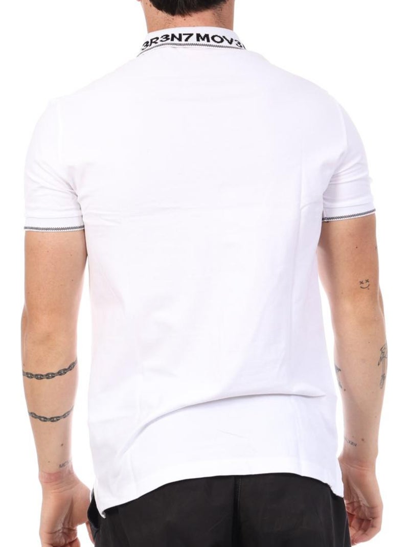 Polo Branco Masculino Kaporal RUFO Branco - Kiabi