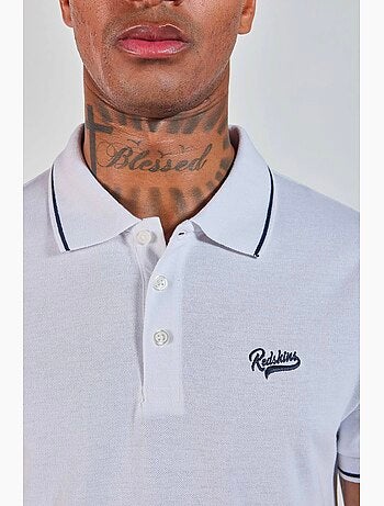 Polo Branco Masculino Redskins R231040
