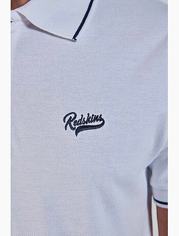 Polo Branco Masculino Redskins R231040