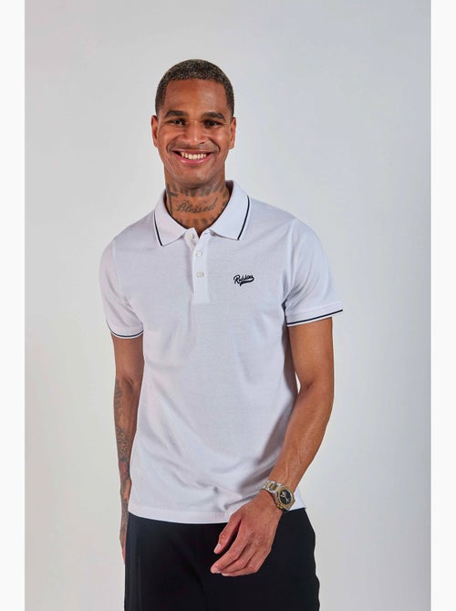 Polo Branco Masculino Redskins R231040 - Kiabi Polo Branco Masculino Redskins R231040 - Kiabi