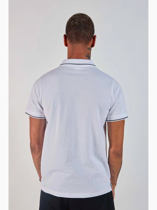 Polo Branco Masculino Redskins R231040 - Kiabi Polo Branco Masculino Redskins R231040 - Kiabi