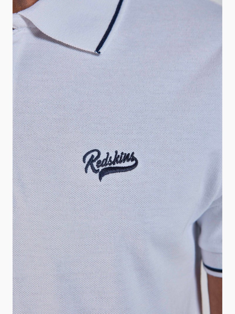Polo Branco Masculino Redskins R231040 Branco - Kiabi