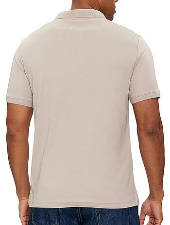 Polo calvin klein jeans k10k111657 taupe para homem