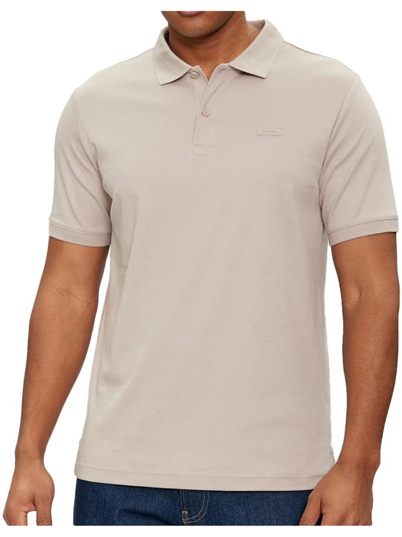 Polo Calvin Klein Jeans K10K111657 Taupe para Homem Castanho-capuccino - Kiabi