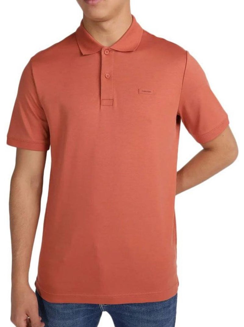 Polo Calvin Klein Jeans Laranja para Homem K10K111657 Laranja - Kiabi