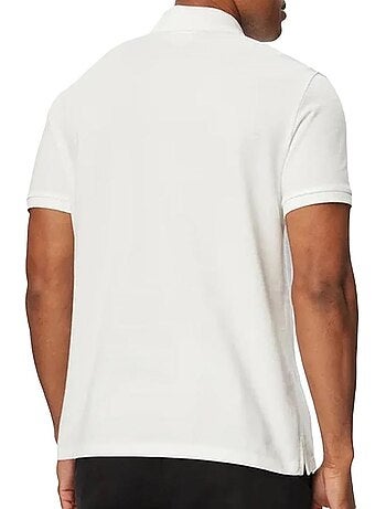 Polo calvin klein jeans monogram pique azul claro para homem